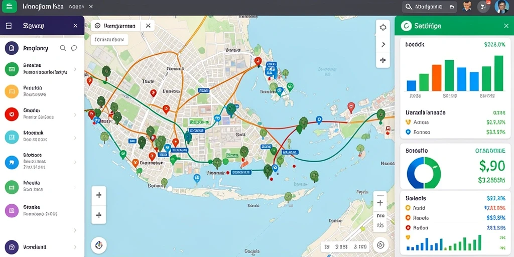 Screenshot aplikasi menunjukkan antarmuka pengguna yang menarik.