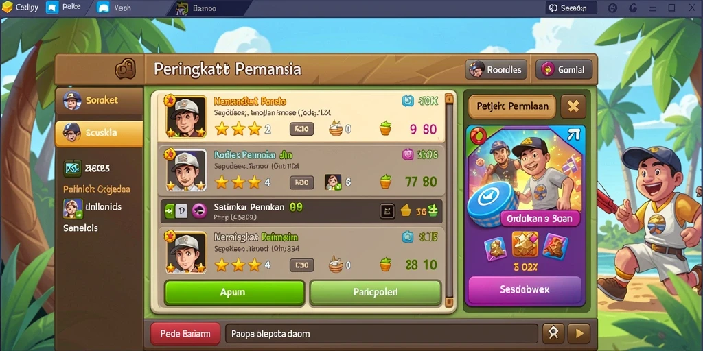 Tampilan antarmuka yang menarik dan modern.