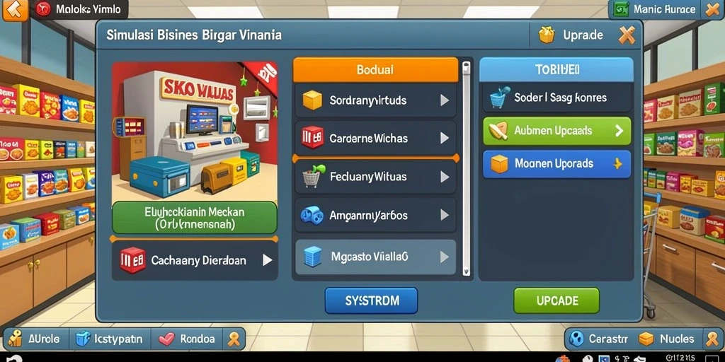 Tampilan antarmuka yang user-friendly dan mudah dinavigasi.