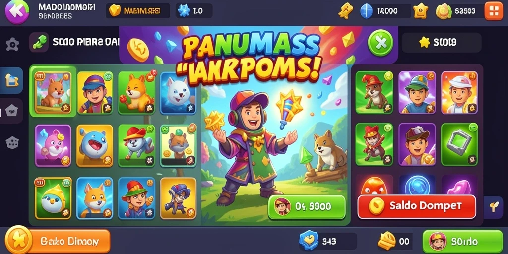 Tampilan antarmuka yang menarik dan modern.