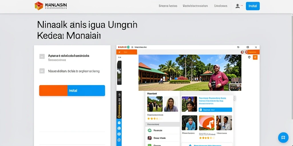 Tampilan antarmuka pengguna yang menarik dan intuitif.