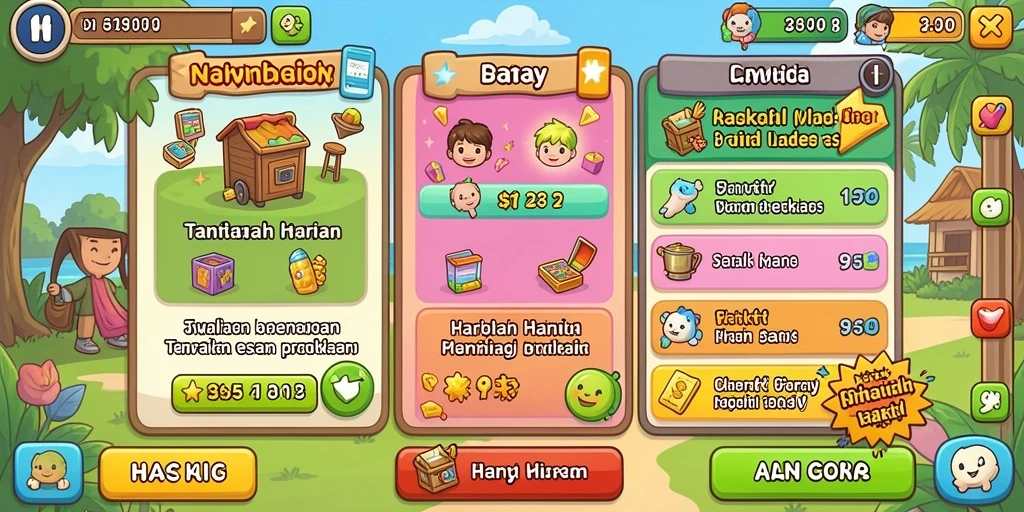 Tampilan utama SEDAPTOGEL yang menarik dan mudah digunakan.