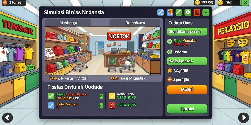 Tampilan antarmuka yang intuitif dan ramah pengguna.